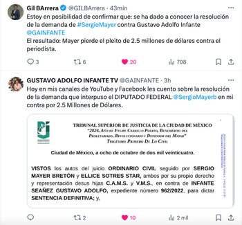 Gustavo Adolfo Infante anunció que
