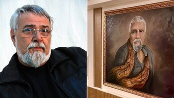 Descubrieron un mural de Lino