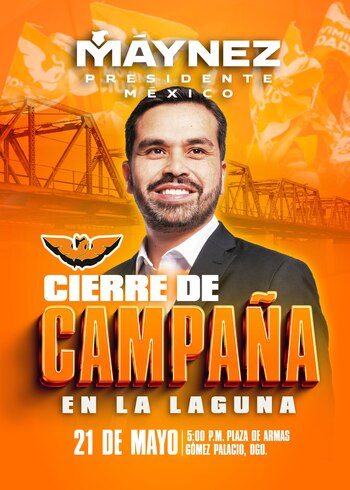 El candidato de Movimiento Ciudadano