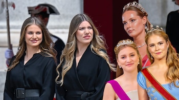 La princesa Leonor y la infanta Sofía, con retraso con respecto a la realeza europea: princesas de su edad como Amalia o Elisabeth ya han debutado con tiara
