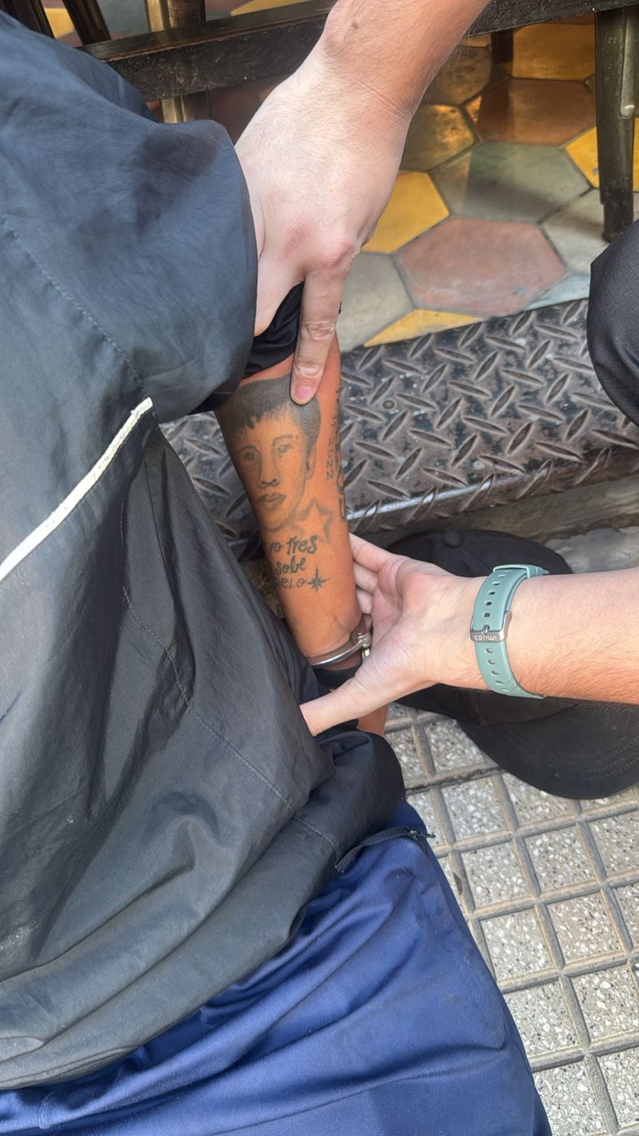 El tatuaje que ayudó a identificar a Roldán