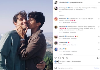 Carlos Perguer y Nacho Arráez en una imagen de redes sociales. (Instagram @carlospeguer)