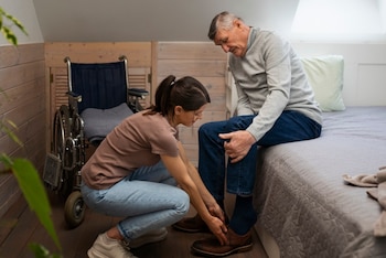 El zapato para prevenir caídas