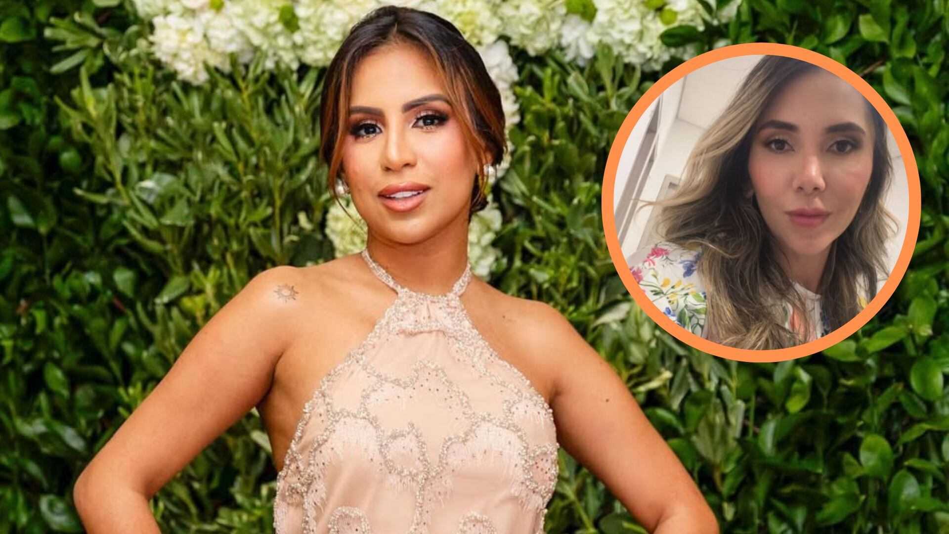 Lily Díaz, hija de Diomedes Díaz y que ha sostenido cruces con Dayana Jaimes, se lanzó a la Cámara - crédito @lilydiazg - @dayanajaimes55/Instagram