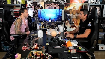 El ‘tiktoker’ Miguel Assal en el podcast The Wild Project junto a Jordi Wild. (YouTube/The Wild Proyect)
