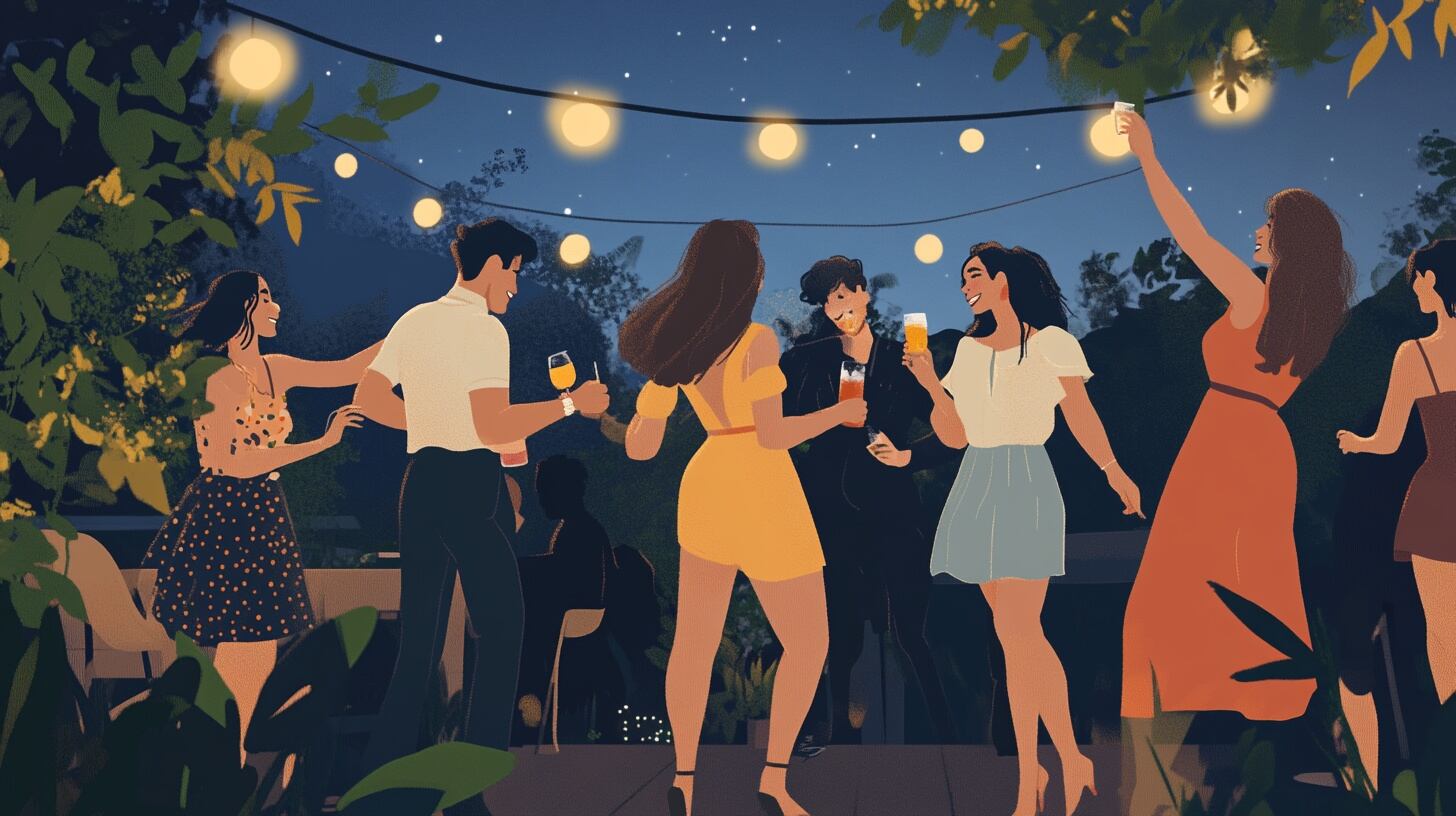 Había estado de fiesta pero quería sacar todas sus preocupaciones. (Imagen Ilustrativa Infobae)