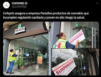 Cofepris clausuró sucursales de la
