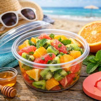 Ensalada de frutas cítricas y