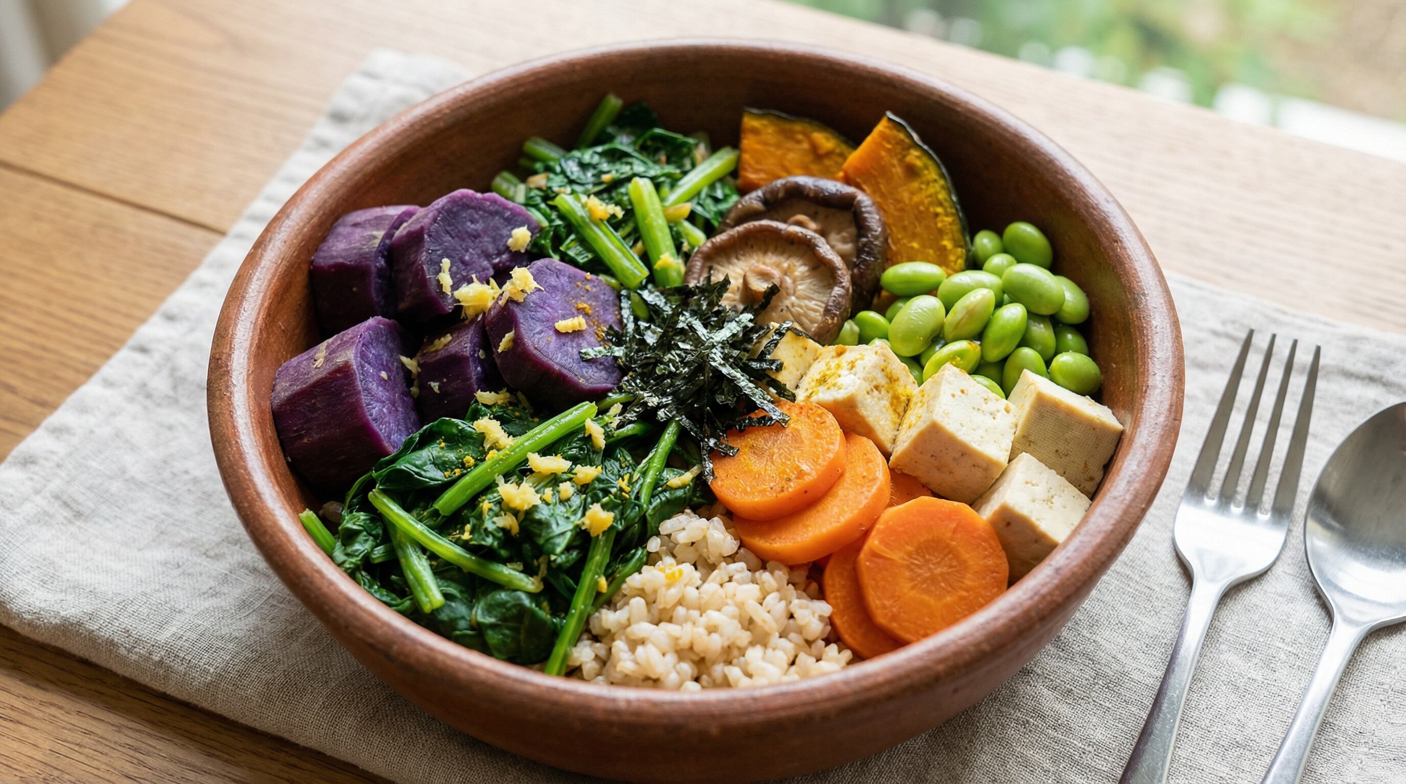 Especialistas destacan que la recuperación de la dieta tradicional okinawense promueve la sostenibilidad y se adapta a necesidades de salud actuales (Imagen Ilustrativa Infobae)