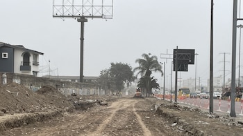 Así avanza la nueva vía libre sin peaje en la Panamericana Sur