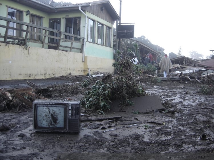 En 2010 ocurrió el sismo fuerte más reciente de Chile.
(Archivo Fotográfico y Digital de la Biblioteca Nacional de Chile)