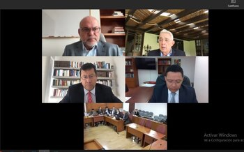 Salvatore Mancuso declaró en el juicio contra el expresidente Álvaro Uribe por presunto soborno a testigos, fraude procesal y soborno en actuación penal - crédito Captura de pantalla juicio Uribe