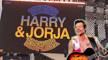 Ante la preocupación de los fans mexicanos, la primera presentación de Styles en la capital comenzará con adaptaciones que apuntan a una experiencia masiva más cercana. (Crédito especial: X/ @taebinnyy - Composición: Raúl A. González/Infobae México)