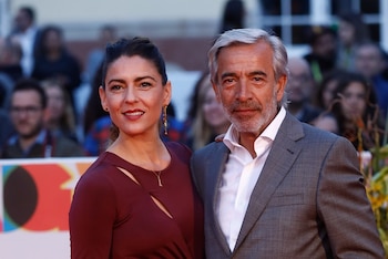 Imanol Arias y la fotógrafa