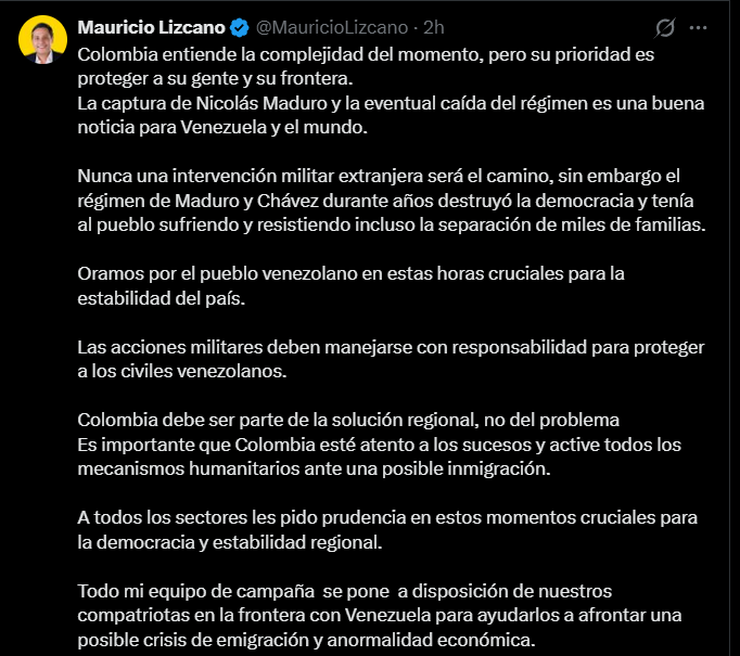 Mauricio Lizcano - crédito red X