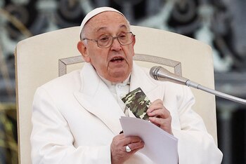 El Papa Francisco tiene una