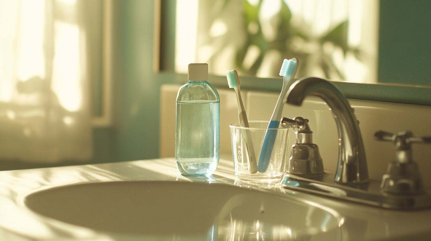 La Cleveland Clinic recomienda cepillado nocturno, uso de hilo dental y enjuagues sin alcohol para prevenir el mal aliento matutino (Imagen Ilustrativa Infobae)