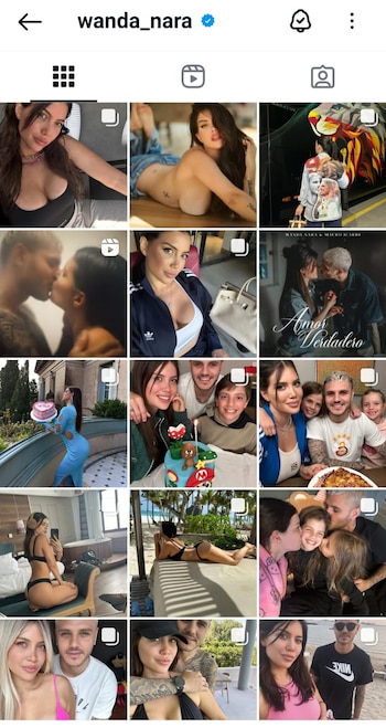 Wanda Nara volvió a compartir