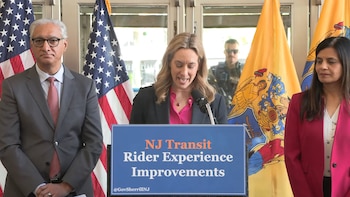 La gobernadora de Nueva Jersey presentó el plan para mejorar la experiencia del usuario del transporte público