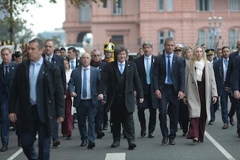 El Presidente Javier Milei participa del Tedeum y las celebraciones en el Cabildo por el 25 de Mayo