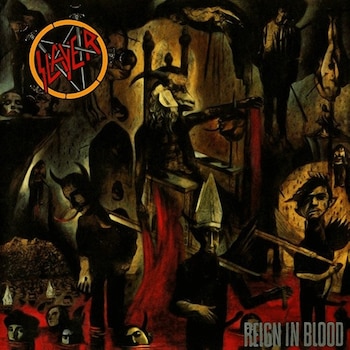 El álbum 'Reign In Blood' de Slayer, producido por Rick Rubin, revolucionó el thrash metal por su velocidad y técnica musical - crédito Def Jam Records