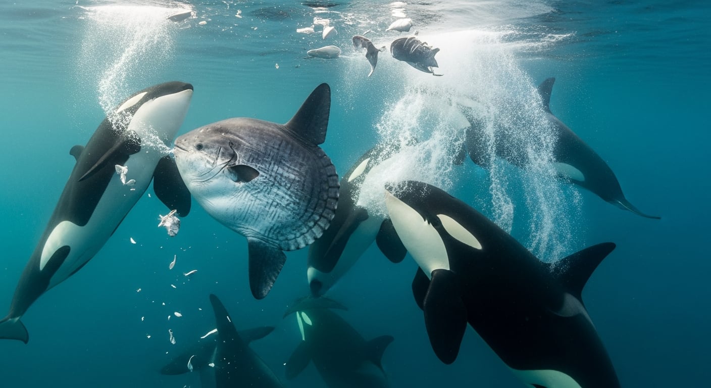 La sorprendente táctica de las orcas para fragmentar a sus presas y el enigma que plantea a la ciencia