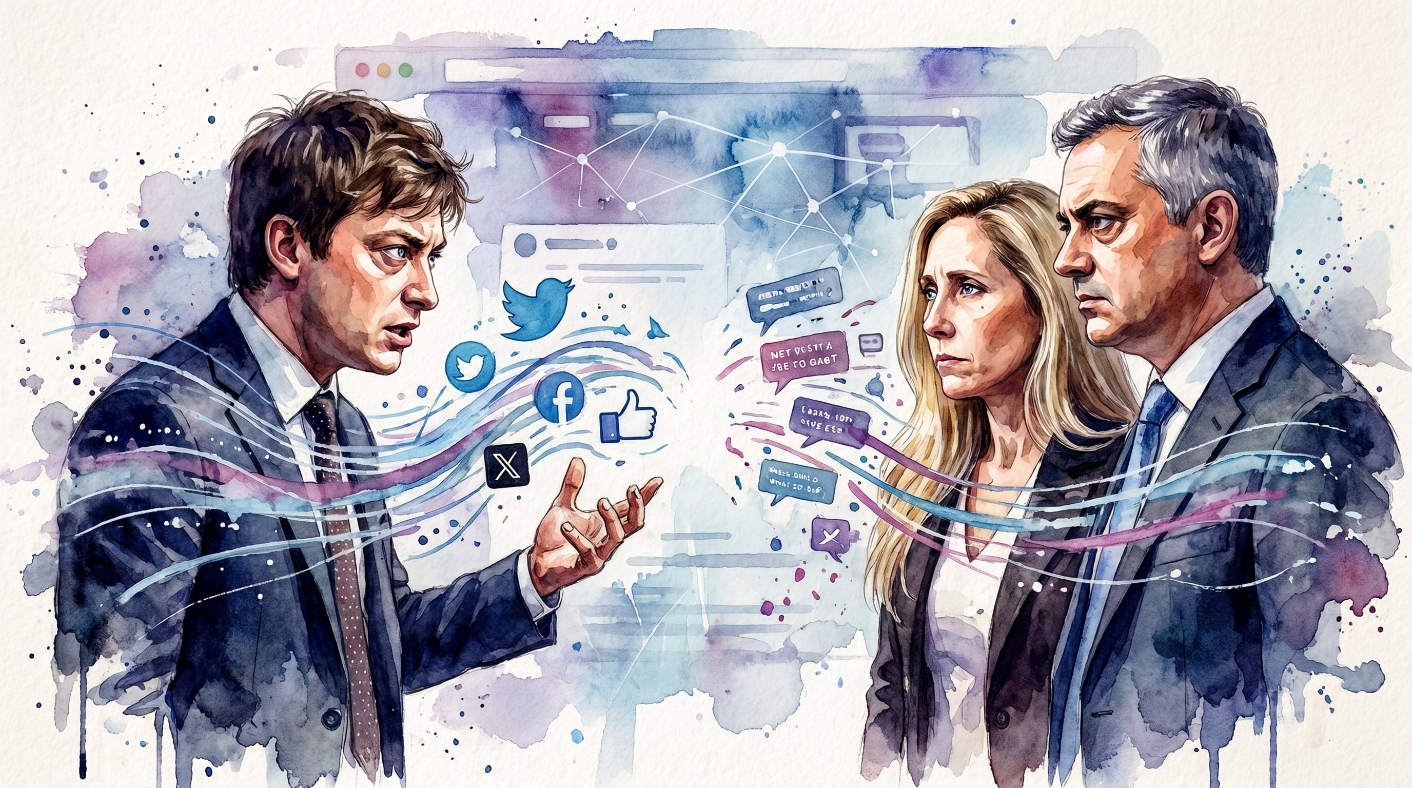 La tropa digital de Santiago Caputo apuntó contra Pareja, alfil de Karina Milei (Imagen Ilustrativa Infobae)