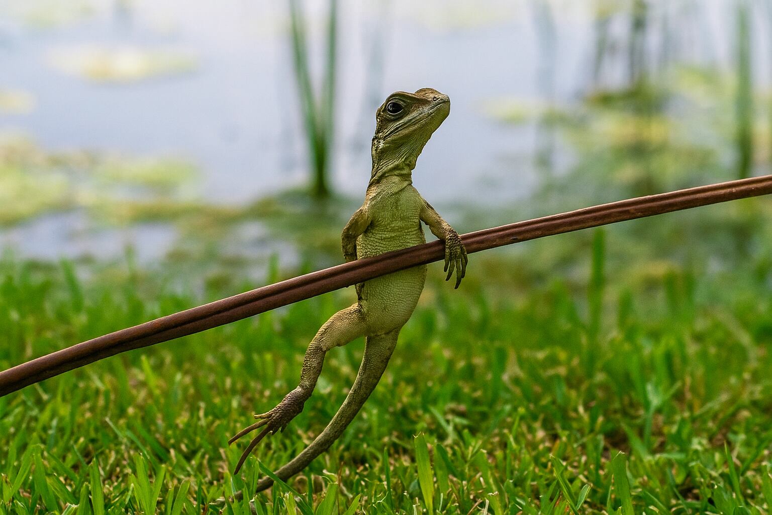 La observación de lagartos que sobreviven y prosperan con tres patas impulsa una revisión de los conceptos clásicos sobre éxito evolutivo y selección natural en reptiles (Imagen Ilustrativa Infobae)
