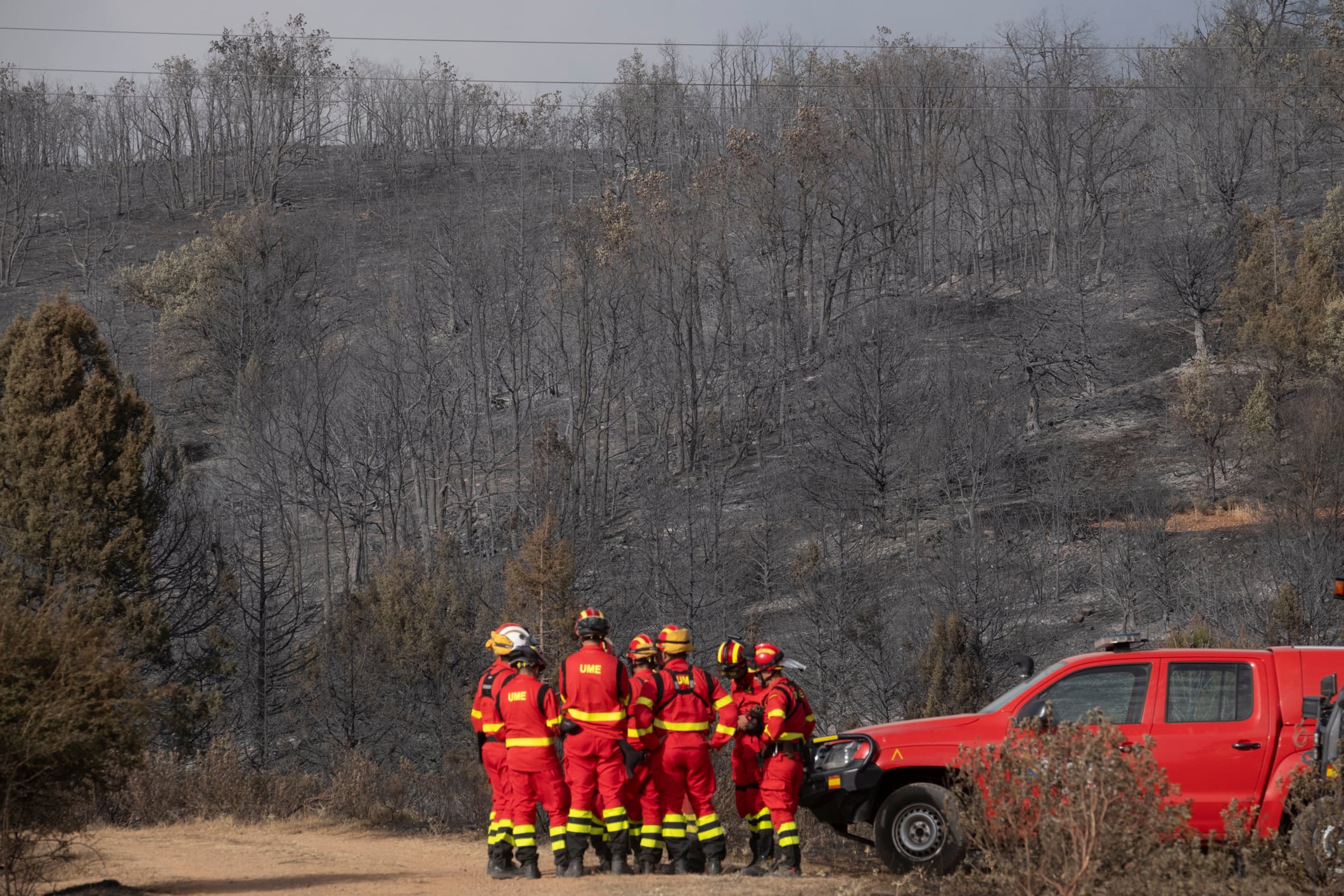 Los incendios en España queman ya una superficie similar a dos veces la ciudad de Madrid: 120.000 hectáreas, el doble que hace dos semanas