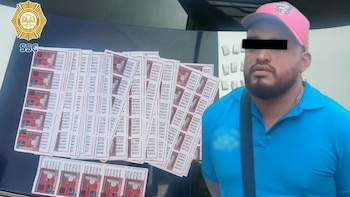 Detienen en La Merced a un hombre con droga y boletos falsos para una rifa presuntamente vinculada a La Unión Tepito