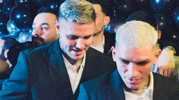 Mauro Icardi y Lucas Torreira
