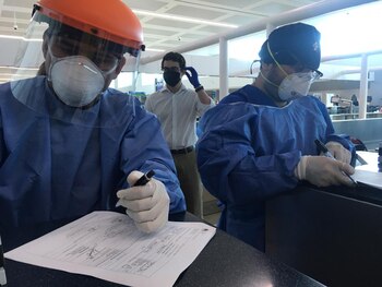 Antes de hacer el check