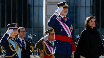 El elegante, pero sobrio, look