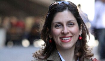 FILE PHOTO: Iranian-British aid worker