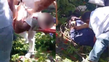 Samuel Flores, Elenilson Joya y Cristian Abrego fueron identificados como las víctimas del accidente laboral en San Salvador. (Cortesía: Unión General de Trabajadores de El Salvador)