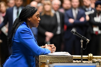 La líder de la oposición