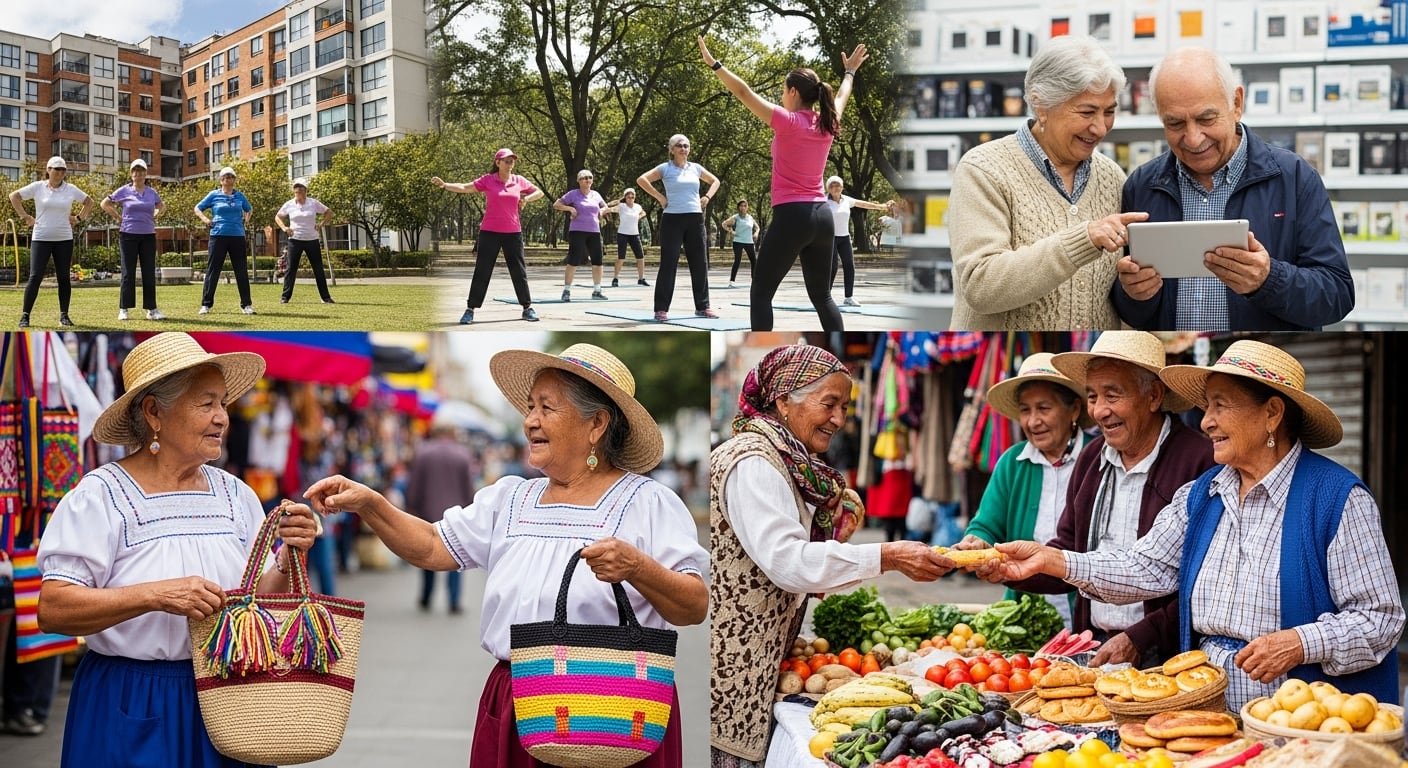 Cada hora, 36 colombianos alcanzan los 60 años de edad, mientras las empresas centradas en la juventud pasan por alto a una población mayor en rápido crecimiento. (Imagen Ilustrativa Infobae)