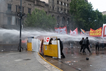 5° Marcha Federal Universitaria - Congreso - Incidentes