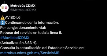 Estado de las diversas líneas