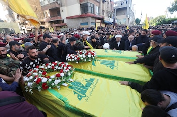 Funerales terroristas a la libanesa: