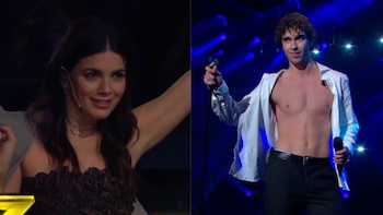 La reacción de Natalie Pérez ante la sensual performance de un participante de Es mi Sueño: “Famoso colágeno”