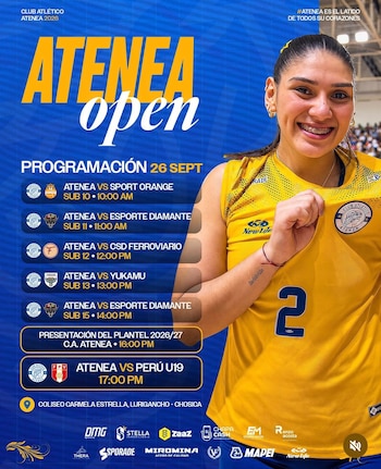 Atenea Open se realizará en Chosica y tendrá la participación de la selección peruana sub 19.