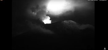 Erupción del Volcán Popocatépetl (Webcams