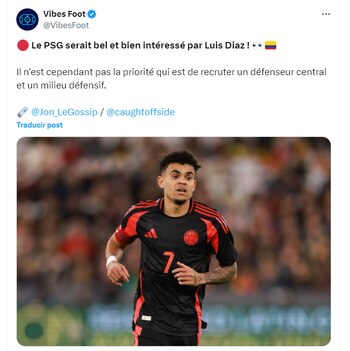 Luis Díaz al PSG