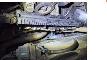 Metralletas decomisadas en Sonora