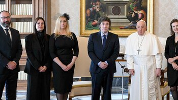 En medio de la visita