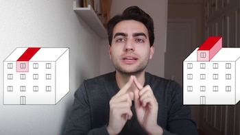 El arquitecto Edu Saz explica