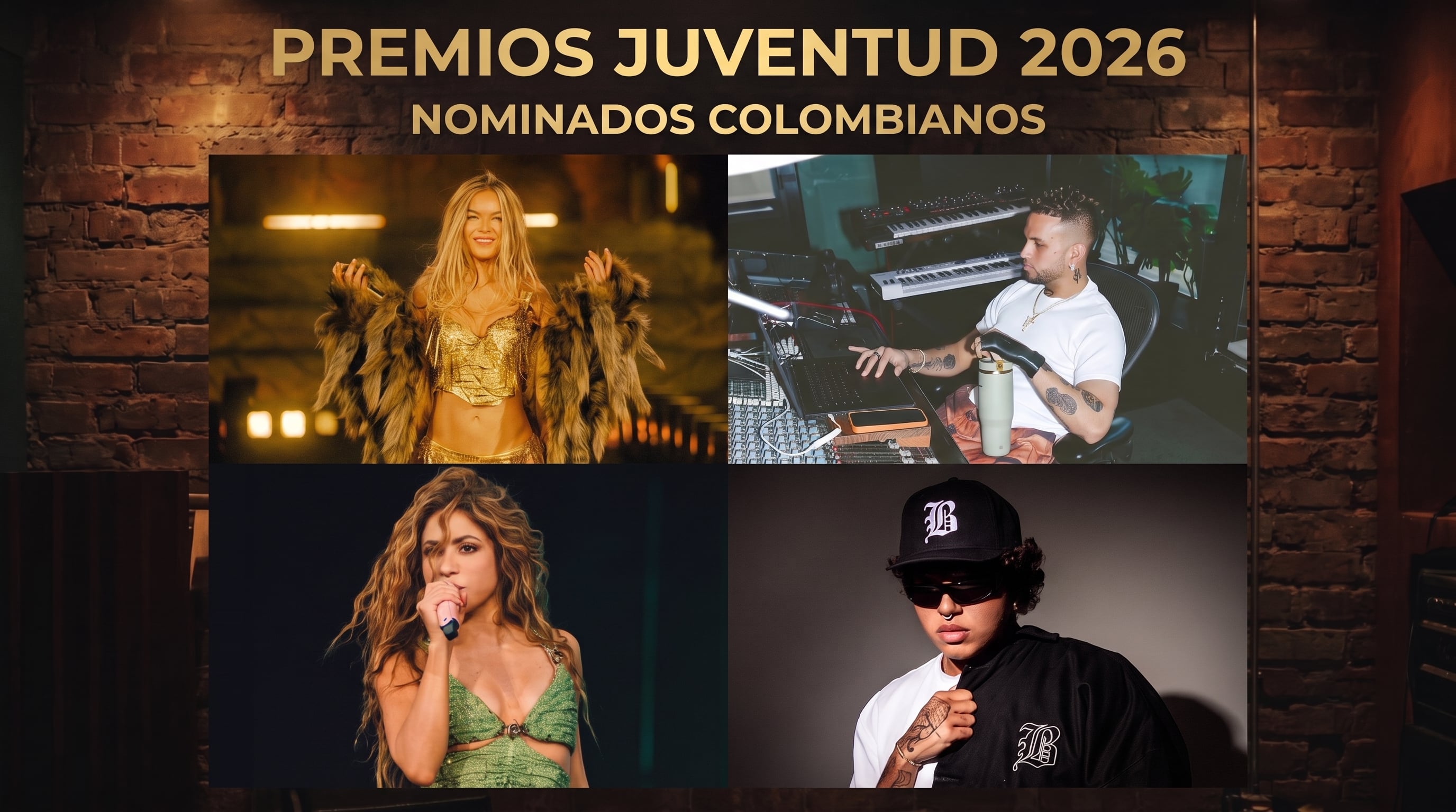 Colombia toma protagonismo en unos Premios Juventud que aterrizan por primera vez en Europa