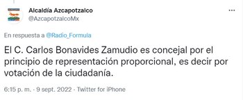 El principio de representación proporcional