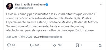 La aspirante a la presidencia